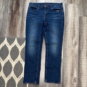 Men's old navy straight built in flex jeans